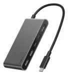Belkin Connect, USB Type-C, HDMI, USB 2.0 Type-A, USB Type-C, 5000 Mbit/s, 60 Hz, 3840 x 2160 pikslit, must