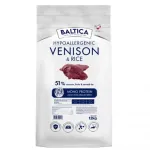BALTICA Nutraceutic h&uuml;poallergeenne keskmist t&otilde;ugu hirveliha riisiga - kuiv koeratoit - 12kg