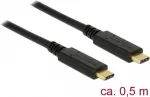 USB-kaabel DeLOCK 85529 USB 3.2 Gen 2 0,5 m USB C must