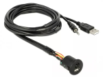 USB-kaabel DeLOCK 85718 1,5m USB A Must