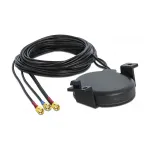 Antenn DeLOCK LTE MIMO GNSS 3 x SMA-pistik RG-174 3 m v&auml;listingimustesse must