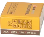 AgfaPhoto Professional Micro (AAA)-Battery Alkali-Mangan 1.5 V 10 tk (110-853482)