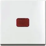 Busch-Jaeger 2509-914 Busch-balance SI l&uuml;litiklahv, Alpine White, 55x55 mm