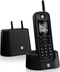 Motorola O201 DECT juhtmeta analoogtelefon k&auml;ed-vabad must (2249706)
