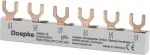 DOEPKE Busbar 3ph. EV-SG3.6.120 Gabelschuh 120A,6 TE EV-SG3.6.120 (09920118)