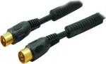 Antenni kaabel ShiverPeaks 80208-128-GS, 100% varjestatud, kullatud pistikutega