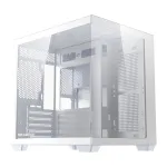Arvutikorpus DarkFlash B275 (valge) mid-tower ATX &uuml;hilduv, eesmine I/O, karastatud klaas