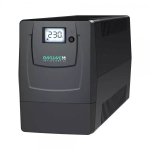 Katkematu toiteallikas ONLINE USV-Systeme YUNTO Smile 400 Line-Interactive 0,4 kVA 240 W 2 vahelduvvoolu pistikupesa 12 V 4,5 Ah LCD Torn