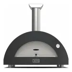 Alfa Forni Moderno 3 Pizze Wood Slate Grey Pizza Oven