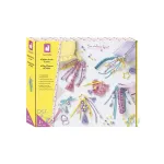 Janod DIY Bag Charm Creative Kit v&otilde;tmehoidjate jaoks, vildist meisterdamine, vanus 7+