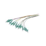 Synergy 21 Fiber Optic Pigtail LC 50/125 &micro;m OM3 2 m 12-Pack Coloured