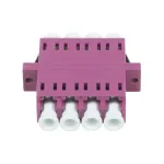 Synergy 21 Fiiberoptiline sidur LC-LC 50/125&micro;m Multimode OM4 Erika Violet Quad PVC Flanged