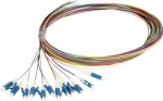 Synergy 21 S215475V2 Fiber Optic Pigtail 2 m LC/UPC OS2 12-Pack Colored