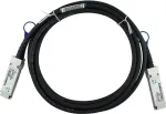 BlueOptics QSFP28-DAC-1M &Uuml;hilduv GIGABYTE otsesiini&uuml;henduse kaabel, 100GBASE-CR4, Infiniband EDR, 30AWG, 1 meeter (QSFP28-DAC-1M-BL)