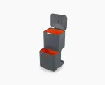 Joseph Joseph Waste Bin Totem 60 L Grey