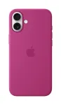 Apple Silicone Case with MagSafe iPhone 16 Plus Fuchsia