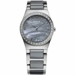 BERING naiste k&auml;ekell 32426-789 (26mm) - klassikaline kvartskeraamiline must