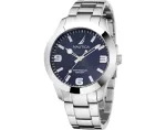 NAUTICA meeste NAPPBF201 kvartskell analoog sinise numbrilaua ja sinise silikoonrihmaga, 42 mm
