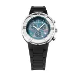 KRONOS K789.CN.5C Unisex Analoog Kvartskell 40,5mm Roostevabast Terasest Korpuse ja Musta Nahkrihmaga