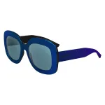 KARL LAGERFELD KL6165S-400 Naiste p&auml;ikeseprillid, ruudukujuline plastikust t&auml;israam, hall gradientl&auml;&auml;ts, 53/19/140 mm
