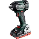 METABO SSW 18 LTX 550 BL Juhtmeta l&ouml;&ouml;kmutterkeeraja 18V (Roheline/Must, 2x LiHD 4.0Ah, Metaboxis)