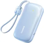 Baseus EnerFill FC21 Qpow 3 Ultra 10000mAh 45W Power Bank eemaldatava USB-C/Lightning kaabliga - sinine