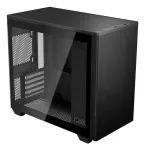PC-korpus Aerocool Stormfront Mini Mini Tower Must ATX K&uuml;lg PSU 120mm ventilaatorid