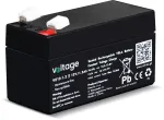 AGM aku pinge 12V 1.2Ah VE12-1.2 (6-9 aastat eluiga)
