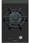 Bosch Serie 8 PRA3A6I10 pliit Must sisseehitatav 30 cm Gaas 1 tsoon(i)