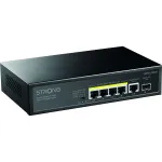 Strong SW5011POE+ 8 pordiga Gigabit PoE+ l&uuml;liti, 120W eelarve, metall, ventilaatorita