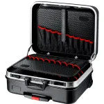 Knipex BIG Basic Move t&ouml;&ouml;riistakast, akr&uuml;&uuml;lnitriilbutadieenst&uuml;reen (ABS), alumiinium, must