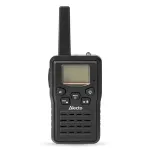 Alecto FR200BK Raadiosaatjate komplekt 2 tk, 10 km leviala, PMR446, must