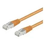 Goobay Cat5e F/UTP patchkaabel RJ45, 1 m, oranž