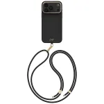 UNIQ Coehl Mirelle &uuml;mbris iPhone 18 Pro Max / 17 Pro Max jaoks, magnetlaadimine, must