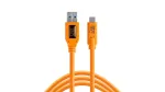 CUC3215-ORG, 4,6 m, USB A, USB C, USB 3.2 Gen 1 (3.1 Gen 1), 5000 Mbit/s, oranž