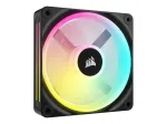 Corsair CO-9051001-WW iCUE LINK QX120 RGB korpuseventilaator, 120 mm, PWM, temperatuurianduriga, must