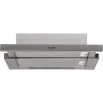 Whirlpool AKR 5390/1 IX teleskoopiline integreeritav &otilde;hupuhasti, 59,9 cm, 271 m&sup3;/h, roostevaba teras