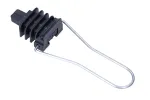 Extralink Optic kaabel mounting 1F Maximum bundle diameter 2.9 mm Must Steel