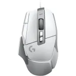 M&auml;ngurihiire komplekt Logitech G G502 X koos G240 k&otilde;va m&auml;ngurihiirematiga &mdash; paremak&auml;eline, optiline 25600 DPI, USB Type-A, 13 nuppu, valge