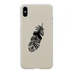 Nutitelefoni &uuml;mbris man and wood iPhone XS Max jaoks &mdash; Indian Valge