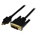 StarTech.com 3ft (1m) Micro HDMI to DVI kaabel - Micro HDMI to DVI adapterkaabel - Micro HDMI t&uuml;&uuml;p-D seade DVI-D Single Link monitori/ekraani/projektori video konverteri juhe - vastupidav