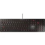 CHERRY KC 6000 Slim klaviatuur universaalne USB QWERTZ Saksa must