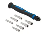 Kruvikeerajate komplekt DeLOCK 90551 8-osaline v&auml;line kuuskant &otilde;&otilde;nesv&otilde;ll 2,5&ndash;5,5 mm