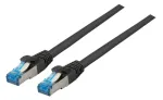 EFB-Elektronik RJ45 paigalduskaabel Cat.6A S/FTP TPECat.7 t&ouml;&ouml;tlemata kaabel superpainduv must 5m Tootja: EFB Elektronik (K5525FSW.5)