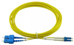 BlueOptics SFP3132BU1MK InfiniBand Fiiberoptiline Kaabel 1m LC SC Kollane
