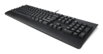 Juhtmega t&auml;issuuruses USB-klaviatuur Lenovo 4Y41R64588 &mdash; USA inglise, 104 klahvi, kolb-l&uuml;liti, 2 m kaabel, must