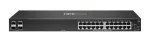 HPE - Aruba 6000 24G 4SFP Switch - L&uuml;liti - L3 - hallatav 24 x 10/100/1000 + 4 x Gigabit SFP k&uuml;ljelt-k&uuml;ljele &otilde;huvooluga riiulisse paigaldatav AC 100 127 V / 200 240 V