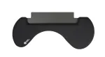 BakkerElkhuizen ErgoSlider+ Alatoe As&uuml;mmeetriline, Must, Tumehall, Kollane, Puitlaastplaat, Plastik, Pol&uuml;uretaan (PU), Teras, Klambrikinnitus, Taiwan, 310 mm, 665 mm
