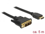 Video kaabliadapter DeLOCK 85586 DVI-D HDMI Type A Must 5 m