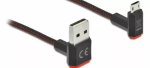 USB-kaabel DeLOCK EASY-USB 2.0 Type-A to Micro-B 1m must